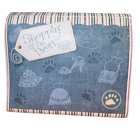 Boyds Bears Club Collection 2007 Denim Tote Bag NEW - Picture 2 of 8